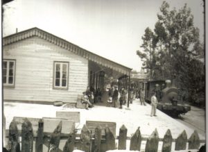 Estación de Cornes 1909